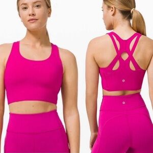 Women's Pink Sports Bra